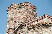 Nessebar - Church of St John the Baptist, the cylindrical drum 